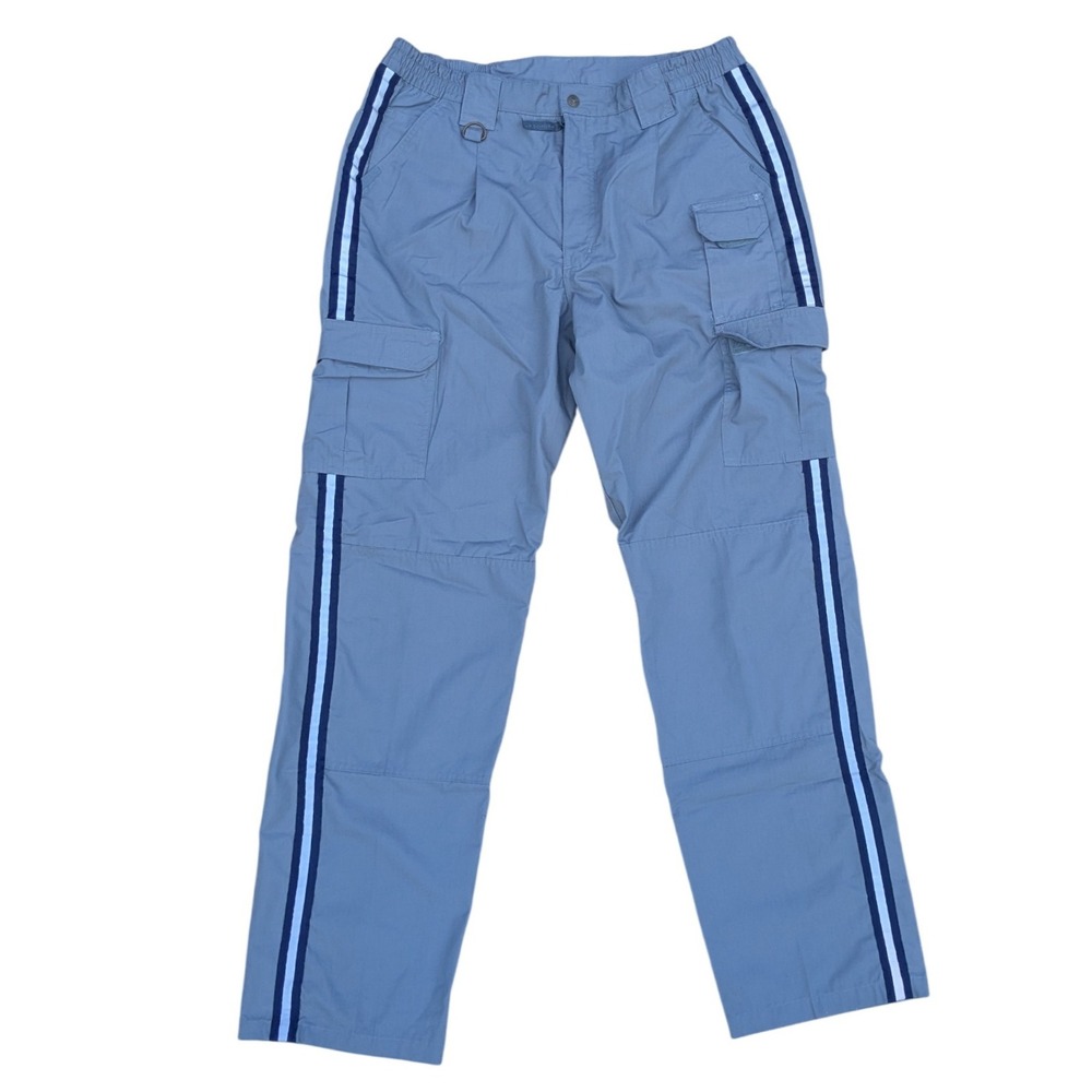 Propper Tactical Fatigues Cargo‎ Blue Striped Pants Men's 38X36